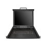 17" StarTech.com Rackmount KVM Console - Single-Port with 17" LCD Monitor - KVM console - 17"