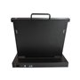 17" StarTech.com Rackmount KVM Console - Single-Port with 17" LCD Monitor - KVM console - 17"