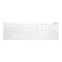 Cherry Active Key AK-C8112 - keyboard - wipe disinfection flat key profile - QWERTZ - German - white Input Device - Tastaturen -