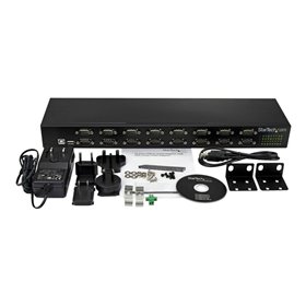 StarTech.com 16 Port USB to Serial Adapter Hub - USB to RS232 Daisy Chain - serial adapter