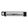 StarTech.com 24 Port 0.5U Cat5e Patch Panel - patch panel