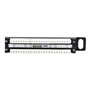 StarTech.com 24 Port 0.5U Cat5e Patch Panel - patch panel