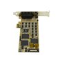 StarTech.com 16 Port PCI Express Serial Card - High-Speed PCIe Serial Card - expansion module