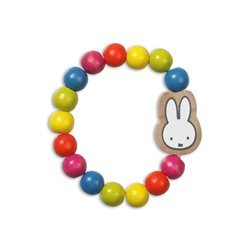 Bambolino Toys Wooden Bead Bracelet Miffy