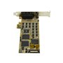 StarTech.com 16 Port PCI Express Serial Card - High-Speed PCIe Serial Card - expansion module