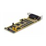 StarTech.com 16 Port PCI Express Serial Card - High-Speed PCIe Serial Card - expansion module