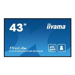iiyama ProLite LH4360UHS-B2AG 43" Class (42.5" viewable) LED-backlit LCD display - 4K - for digital signage