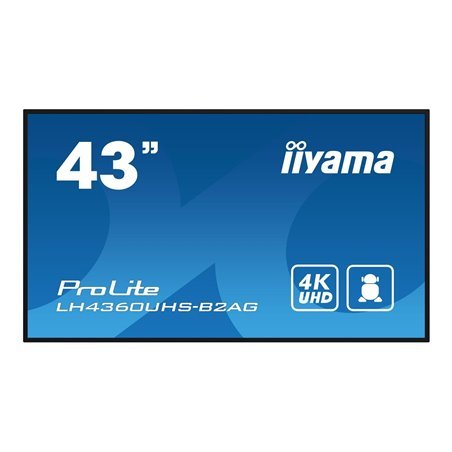 iiyama ProLite LH4360UHS-B2AG 43" Class (42.5" viewable) LED-backlit LCD display - 4K - for digital signage