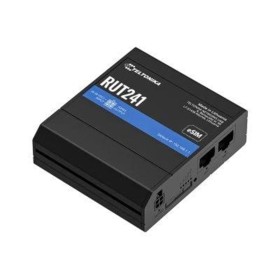 Teltonika RUT241 eSIM - wireless router - WWAN - Wi-Fi - 2G 3G 4G - DIN rail mountable - Wireless router N Standard - 802.11n