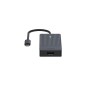 RAPOO Multiport USB-C UCM-2001 4-i-1 USB-C-Adapter USB-Hubs - 4 - Schwarz