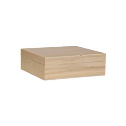 Playwood Square box with loose lid