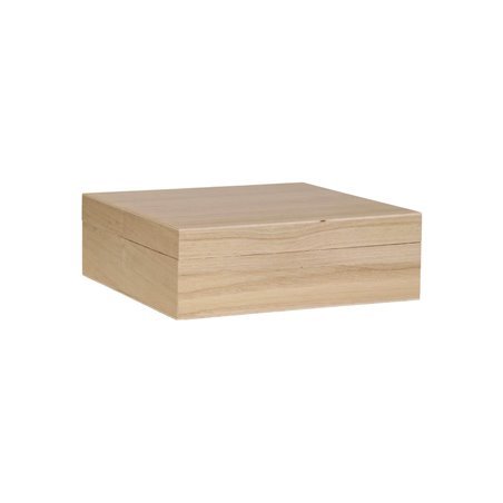 Playwood Square box with loose lid