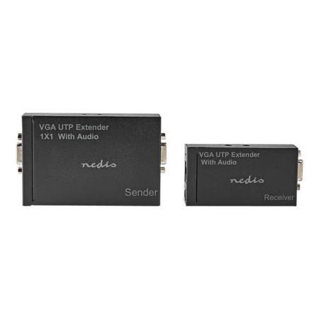 Nedis CREP5930BK - transmitter and receiver - video/audio extender - VGA