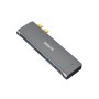MOKiN 6-in-2 USB-C HUB for MacBook 3xUSB-A 1xUSB-C 1xSD/MicroSD (silver) USB-Hubs - 6