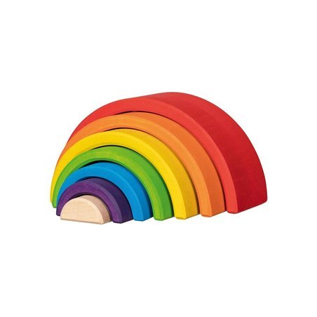 Goki Wooden Building Blocks Rainbow 5 pcs.