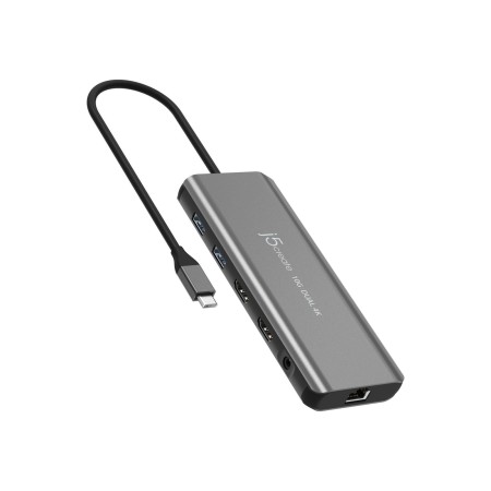 j5create USB-C Dual 4K HDMI 10Gbps Mini Dock (With Ethernet)