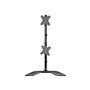 StarTech.com Vertical Dual Monitor Stand for up to 27" Monitors - Aluminum - stand