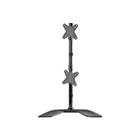 StarTech.com Vertical Dual Monitor Stand for up to 27" Monitors - Aluminum - stand