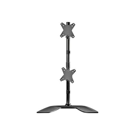 StarTech.com Vertical Dual Monitor Stand for up to 27" Monitors - Aluminum - stand
