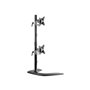 StarTech.com Vertical Dual Monitor Stand for up to 27" Monitors - Aluminum - stand