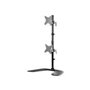 StarTech.com Vertical Dual Monitor Stand for up to 27" Monitors - Aluminum - stand