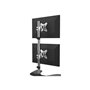 StarTech.com Vertical Dual Monitor Stand for up to 27" Monitors - Aluminum - stand