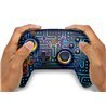 PowerA Verbesserter kabelloser Controller für Nintendo Switch mit Lumectra - PAC-MAN™ Neon Arcade - Wireless Controller - Ninten
