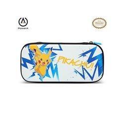PowerA Etui Slim Travel Pro Slim für Nintendo Switch - OLED Modell, Nintendo Switch und Nintendo Switch Lite - Pikachu High Volt