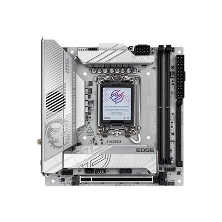 MSI MPG Z890I EDGE TI WIFI - motherboard - mini ITX - LGA1851 Socket - Z890 Mainboard - Intel Z890 - Intel LGA1851 socket - DDR5