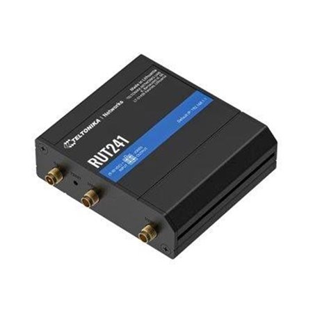 Teltonika RUT241 - wireless router - WWAN - Wi-Fi - 2G 3G 4G - DIN rail mountable - Wireless router N Standard - 802.11n