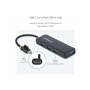 StarTech.com 4-Port USB-C Hub 5Gbps USB-C to 4x USB-A Bus Powered - hub - 4 ports USB-Hubs - USB 3.2 - 4 - Schwarz