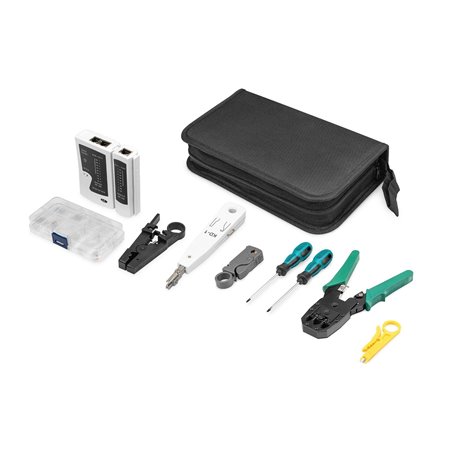 DIGITUS 12-piece Network Tool Set