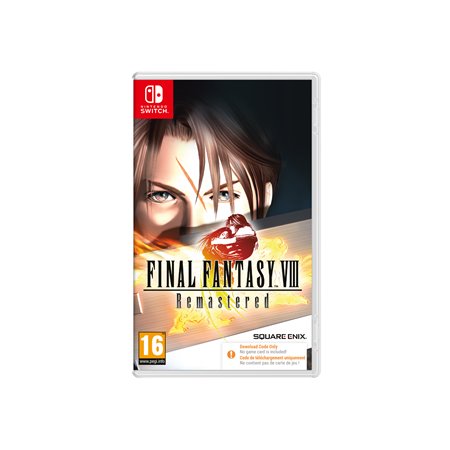 Final Fantasy VIII Remastered (Code in a Box) - Nintendo Switch - RPG - PEGI 16