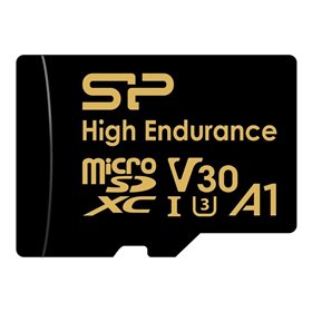Silicon Power Golden Series - High Endurance - flash memory card - 128 GB - microSDXC UHS-I U3