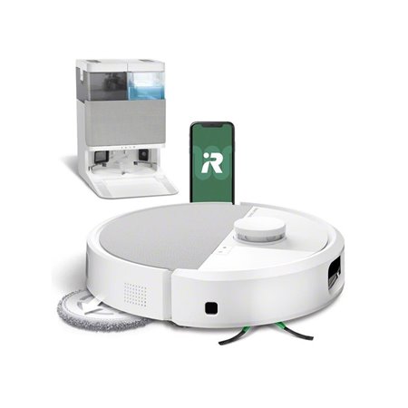 iRobot Roboter Staubsauger Roomba Combo 505 Combo Plus Saugroboter – Weiß