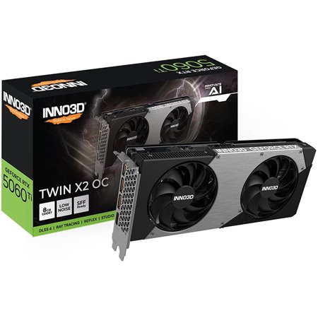 Inno3D GeForce RTX 5060 Ti Twin X2 OC - 8GB GDDR7 RAM - Grafikkarte