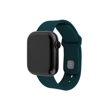 FIXED Silicone Sporty Strap SET Apple Watch 38/40/41mm Dark Green