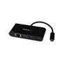 StarTech.com US1GC303APD USB-C to Ethernet Adapter with 3-Port USB 3.0 Hub and Power Delivery