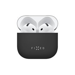 FIXED Silky Silicone case for Apple AirPods 4/4 ANC Black