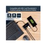 StarTech.com US1GC303APD USB-C to Ethernet Adapter with 3-Port USB 3.0 Hub and Power Delivery