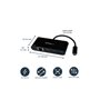 StarTech.com US1GC303APD USB-C to Ethernet Adapter with 3-Port USB 3.0 Hub and Power Delivery
