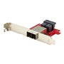 StarTech.com Mini-SAS Adapter - Dual SFF-8643 to SFF-8644 - 12Gbps - SAS internal to external panel