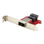 StarTech.com Mini-SAS Adapter - Dual SFF-8643 to SFF-8644 - 12Gbps - SAS internal to external panel