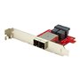 StarTech.com Mini-SAS Adapter - Dual SFF-8643 to SFF-8644 - 12Gbps - SAS internal to external panel