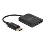 DeLOCK DisplayPort 1.4 Splitter 1 x DisplayPort to 2 x DisplayPort MST