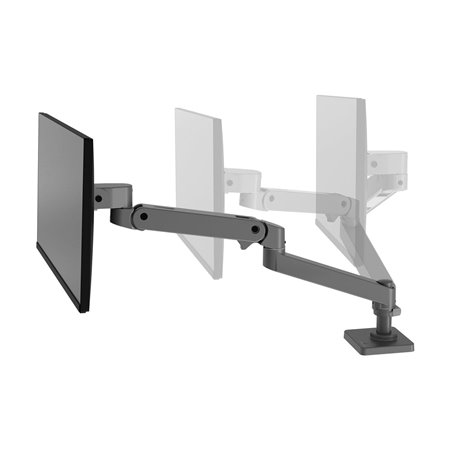 Ergotron LX Pro mounting kit - modular - for LCD display - dark grey