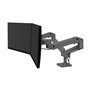 Ergotron LX Pro mounting kit - modular - for 2 LCD displays - side-by-side - dark grey