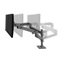 Ergotron LX Pro mounting kit - modular - for 2 LCD displays - dark grey
