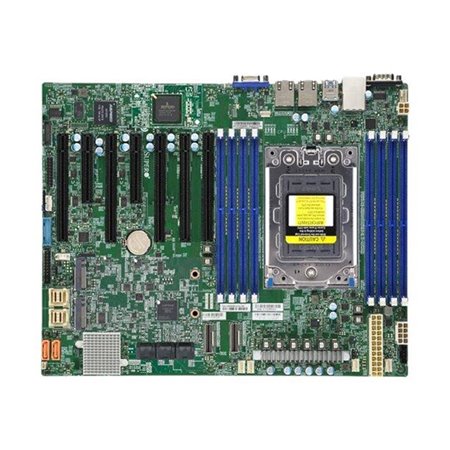 Supermicro H12SSL-CT Mainboard - AMD SP3 socket - DDR4 RAM - ATX