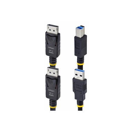 StarTech.com 6ft (1.8m) DisplayPort and USB 5Gbps KVM Cable - keyboard / video / mouse (KVM) cable - 1.8 m